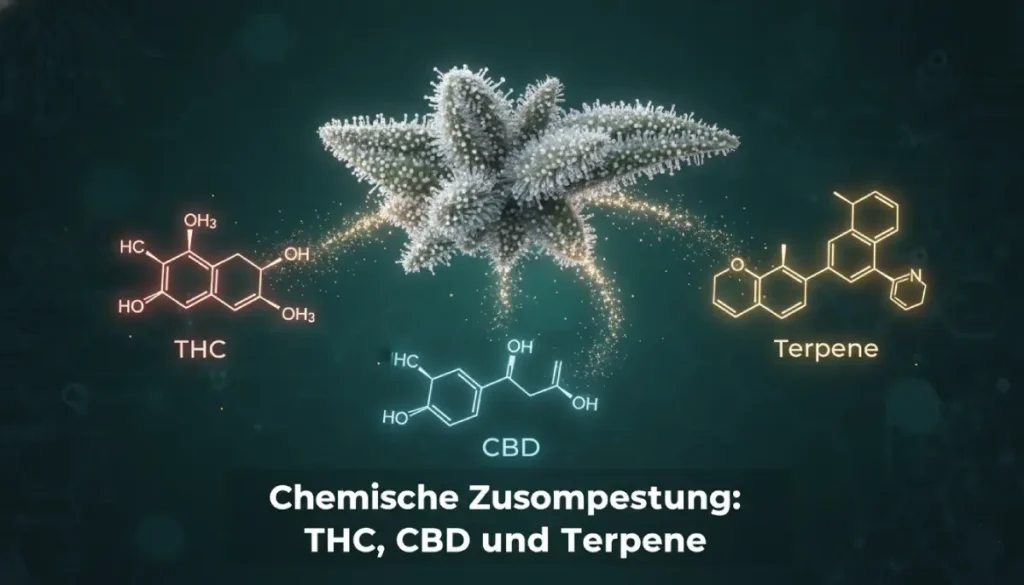 Chemische Zusammensetzung: THC, CBD und Terpene