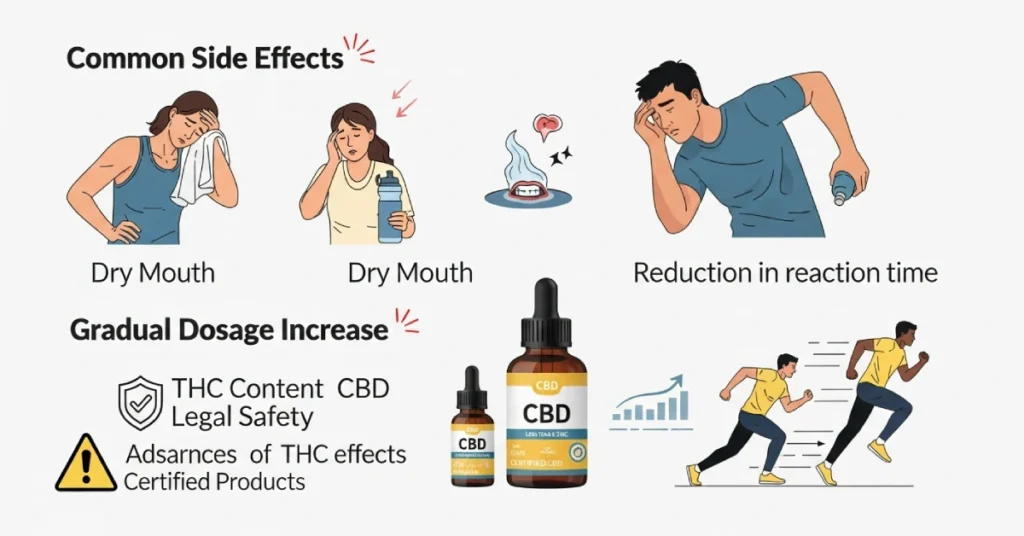Mögliche Nebenwirkungen und Risiken bei Sportnutzung