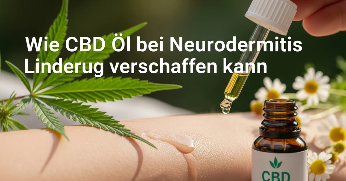 Wie CBD Öl bei Neurodermitis Linderung verschaffen kann